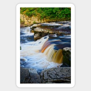 River Swale Falls at Richmond North Yorkshire Sticker